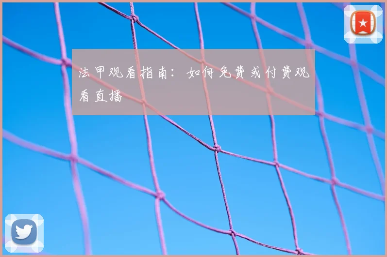 法甲观看指南：如何免费或付费观看直播